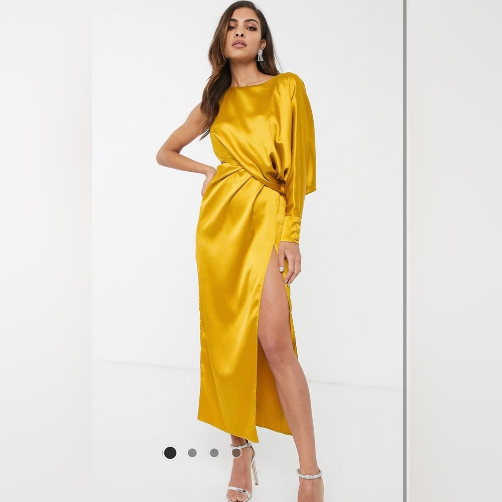 Asos one shoulder dress